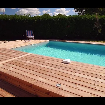 La Pavotte 4* 11 Personnes.piscine Chauffee.jaccuzy Option. Mimizan-Plage