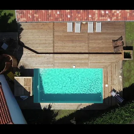 La Pavotte 4* 11 Personnes.piscine Chauffee.jaccuzy Option. Villa Mimizan